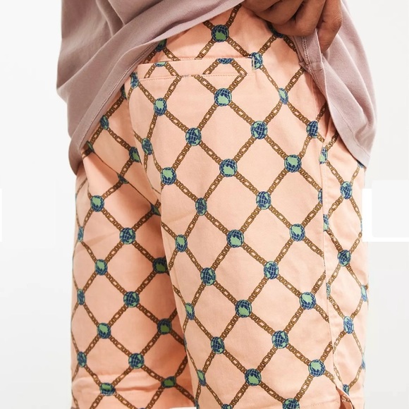 PRE-OWNED - LIKE NEW URBAN OUTFITTERS MAX PRINTED SHORTS MENS SMALL - Picture 3 of 13